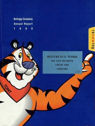 Kellogg Company Annual Report 1999